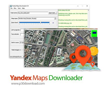 AllMapSoft Yandex Maps Downloader 10.112 With Crack 